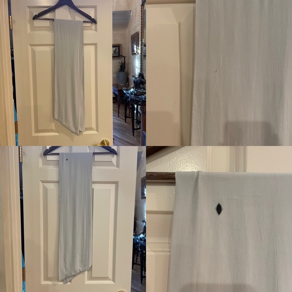 MLM Moss Green Dash Off Shoulder Long Sleeve Tie Waist Dress XS - Picture 12 of 12